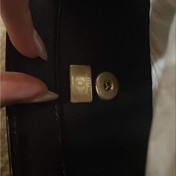 Chanel 23p black mini calfskin with GHW - Picture 6 of 9